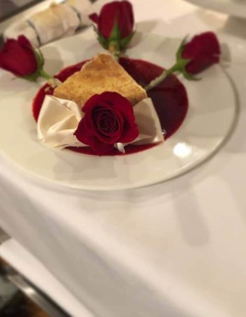 Table side entertainment with ​Executive Chef
